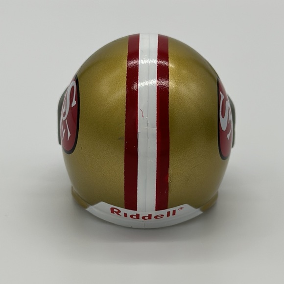 San Fransisco 49ers NFL Vintage Pocket Pro Mini Riddell Football Helmet - Picture 4 of 6